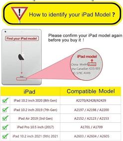 img 3 attached to Ultimate iPad 9th Gen 2021 Case: Keyboard, Pencil Holder, Bluetooth, & More!