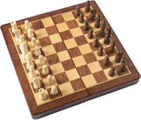 img 4 attached to HOLYKING 11 6 Folding Wooden Chess