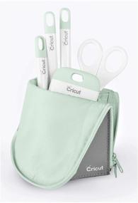 img 1 attached to 🌿 Mint-colored Cricut Accessory Pouch: The Perfect Organizational Solution for Crafters