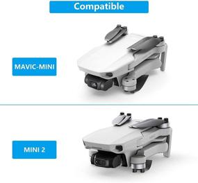 img 1 attached to ✈️ Enhance Flight Experience with Judunmsk Landing Gear for DJI Mini 2 Mavic Mini: Quick Release Foldable Kit, Featured Drone Accessories and Height Extender Leg