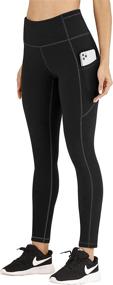 img 3 attached to 🩲 IUGA Yoga Pants with Pockets: High-Waisted Workout Leggings for Women with Convenient Storage!