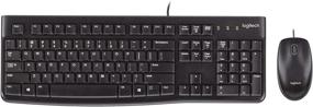 img 4 attached to Logitech MK120 Wired USB Keyboard Mouse Combo: Efficient Desktop Solution
