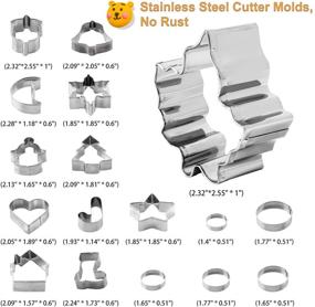 img 3 attached to Polymer Clay Cutters Tools Kit - 28pcs, 17 Shapes, Tissue Blade Wavy Slicer Sculpting Tools - Perfect for Polymer Clay Earrings & Jewelry Making, Ideal for Beginners and Artists