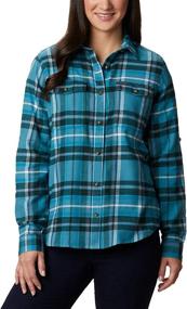 img 4 attached to Columbia Womens Street Stretch Flannel