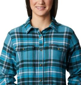 img 1 attached to Columbia Womens Street Stretch Flannel