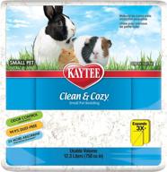 🐾 premium kaytee clean & cozy white pet bedding for small animals: optimal comfort and hygiene logo