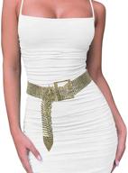 💎 sparkling crystal rhinestone waist belt - perfect for party and clubbing! logo