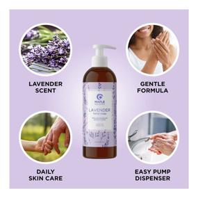 img 1 attached to 🌿 Lavender Bliss: Premium Aromatherapy Hand Soap with Essential Oil and Moisturizing Formula - Ideal Kitchen Hand Soap with Pump for Relaxing Scent and Softer Hands