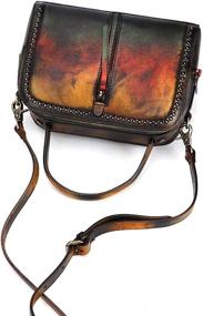 img 2 attached to IVTG Genuine Leather Crossbody Handmade