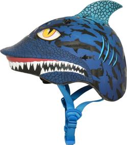 img 4 attached to 🦈 Discover the Fearlessly Fun Raskullz Shark Helmets!