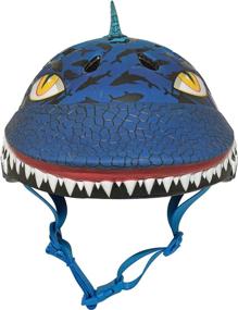 img 3 attached to 🦈 Discover the Fearlessly Fun Raskullz Shark Helmets!