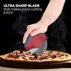 img 2 attached to Premium Pizza Cutter Wheel Slicer