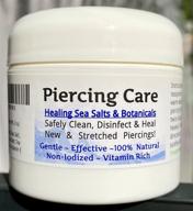 🌊 urban releaf piercing care - healing sea salts & botanical aftercare solution! safely cleanse, disinfect & speed up healing for new stretched piercings. effective non-iodized formula with vitamin-rich dead sea salt & botanical extracts (1) logo