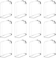 🦷 12-pack reusable toothbrush head covers | compatible with philips sonicare electric toothbrush heads | ideal for healthy brushing & storage at home and travel logo