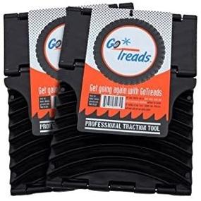 img 2 attached to 🚗 Pinto, Inc GoTreads Emergency Automotive Traction Tool - 2-Pack (Black): Ensure Traction & Safety on the Road