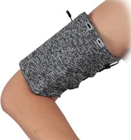 img 4 attached to 🔥 Multi-Purpose Pocket Wrist Wallet for Travel, Running, and Outdoor Activities: Cell Phone Holder, Ankle Wallet, Sweat Bands, Armband, Hidden Pouch, and Wristlet Wallet