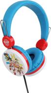 🎧 sakar paw patrol over the ear headphones hp1-01057: soft cushioned earpieces, adjustable headband & great sound quality with volume limiting technology logo