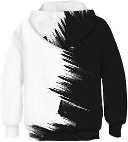 img 3 attached to 🧒 HaniLav Boys' Graphic Sweatshirts: Fashionable Pullover Hoodies for Trendy Boys