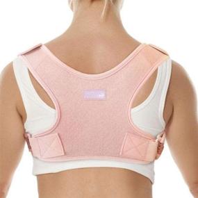 img 3 attached to 👕 Posture Corrector - Men and Women Back Brace Solutions for Posture Support. Correctors for Bad Posture, Slouching, Hunching, Shoulder and Neck. Upper Back Corrector and Straightener Braces for Better Posture (Pink - Small/Medium)