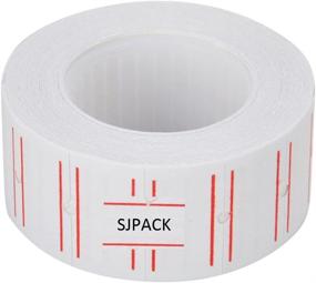 img 1 attached to 🏷️ Efficient SJPACK 10 Labeller Pricemarker Stickers for Accurate Pricing