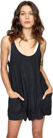 img 4 attached to RVCA Womens Romper Marina Coverup