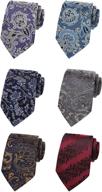 xtapan classic neckties: elegant jacquard polyester for timeless style logo
