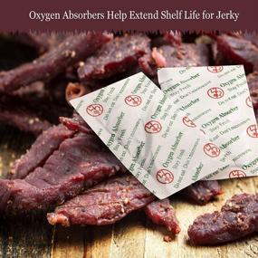 img 2 attached to Food Grade Oxygen Absorber Packets - KitVacPak (50 Packets, 300cc) for Long Term Food Storage and Homemade Jerky