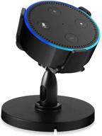🔊 hlomom 360° adjustable desktop stand holder for dot 2nd gen - enhance sound & appearance of smart home speaker assistant logo