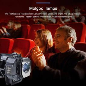 img 2 attached to Улучшенная лампа для замены Epson Home Cinema 8350 ELPLP49 V13H010L49 с корпусом - лампа для проекторов Epson H373a и H419a