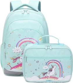 img 4 attached to Enchanting Unicorn Backpacks for Kindergarten and Elementary Students