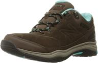 new balance womens trail walking women's shoes in athletic logo