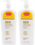 o'keeffe's skin repair dry skin moisturizer: pump bottle, 12 oz (pack of 2) - ultimate relief for severe dryness logo