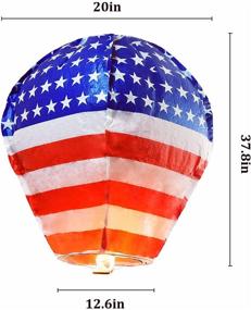 img 3 attached to American Lanterns Biodegradable Celebrations Eco Friendly