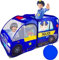 👮 универсальная одежда для девочек-малышей полицейского для различных видов деятельности в помещении и на открытом воздухе. логотип
