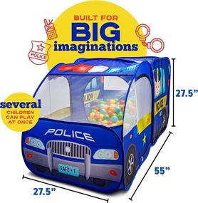 img 1 attached to 👮 Versatile Police Toddlers Girls’ Apparel for Indoor and Outdoor Activities