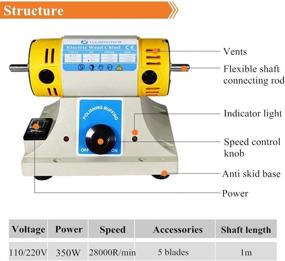 img 3 attached to 🪓 Efficient Electric Chisel Carving Machine for Woodworking Projects