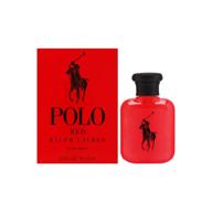 💪 polo red by ralph lauren 0.5oz 15ml edt: invigorating fragrance for men on-the-go logo