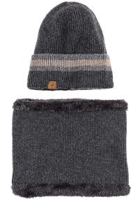 img 3 attached to 🧣 Stay Warm and Stylish with the Beanie Neck Warmer Set for Spring and Fall