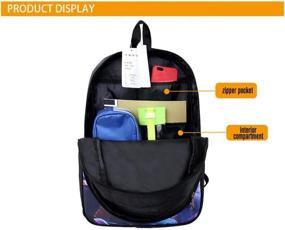 img 1 attached to Children Backpack Students Schoolbag Knapsack Backpacks in Kids' Backpacks