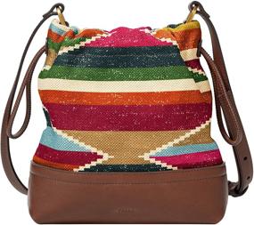 img 3 attached to Fossil ZB1526200 Crossbody Brown Women's Handbags & Wallets for Crossbody Bags