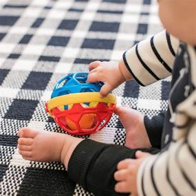 img 3 attached to Bendy Ball Rattle Toy: Baby Einstein's Educational Delight for Infants, Ages 3 Months and Up