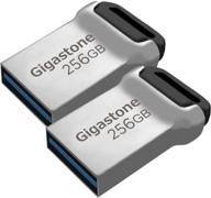 🔥 gigastone z90 [2-pack] 256gb usb 3.1 flash drive - waterproof compact pen drive for reliable performance on usb 2.0 / usb 3.0 interfaces logo