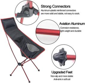 img 3 attached to Sutekus Ultralight Portable Backpacking Headrest Outdoor Recreation