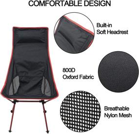 img 2 attached to Sutekus Ultralight Portable Backpacking Headrest Outdoor Recreation
