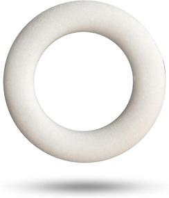 img 2 attached to 44LLC 13-inch Foam Wreath Ring: The Ultimate Craft & Decoration Essential