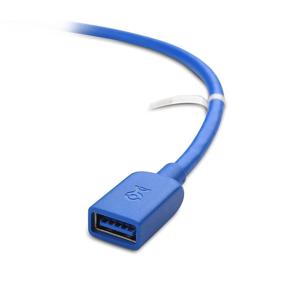 img 2 attached to 🔌 Кабель Cable Matters длиной 3 фута USB 3.0 с удлинителем в синем цвете - идеально подходит для веб-камеры, VR-гарнитуры, принтера, жесткого диска и многого другого.