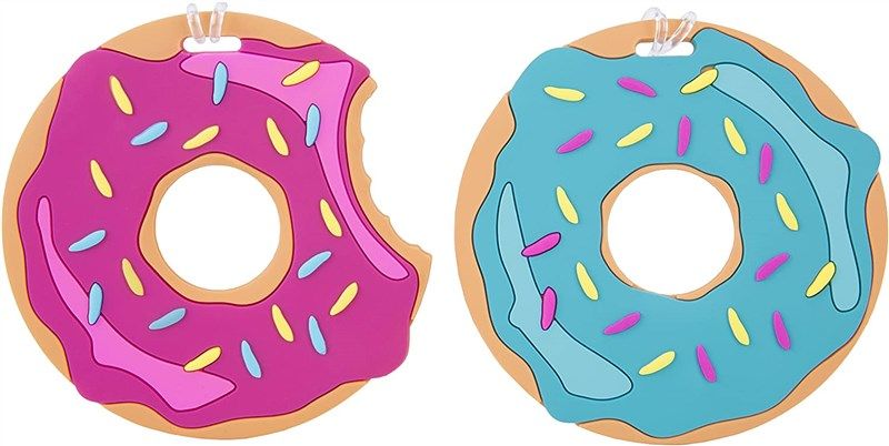 travelon luggage tags oversized doughnuts 로고