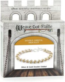 img 2 attached to Weave Got Maille Orbital Bracelet Beading & Jewelry Making