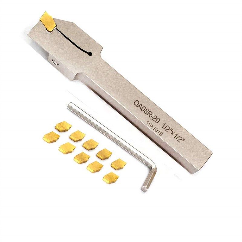 oscarbide indexable grooving parting qa08r 20 cutting tools 로고