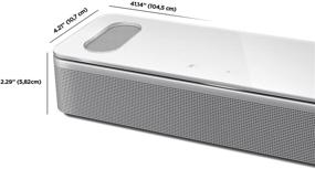 img 2 attached to 🔊 Bose Smart Soundbar 900 - Dolby Atmos, Alexa Built-in & Bluetooth Connectivity (White)